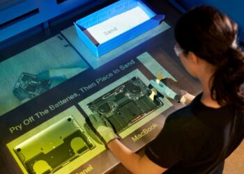 Apple updates recycled metals goals, rolls out tech