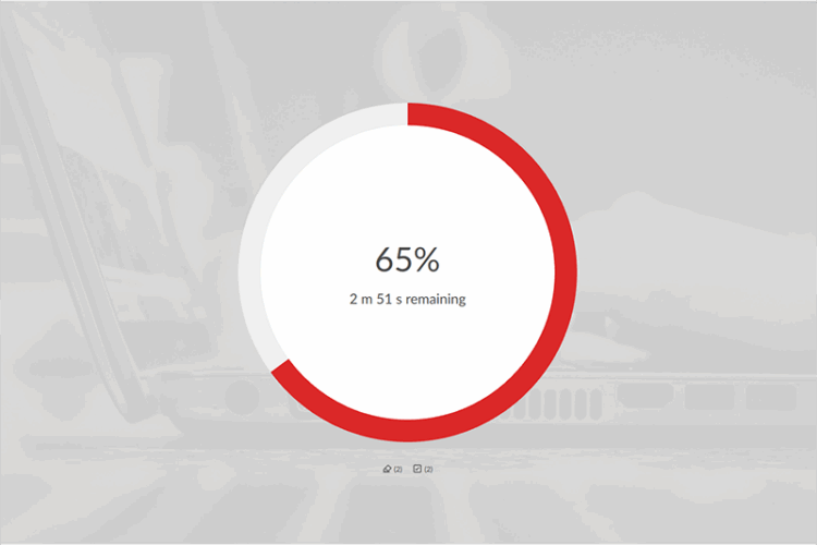 Screenshot of Blancco's Chromebook erasing software.