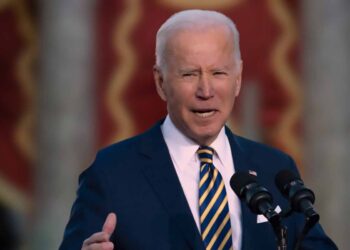 President Biden speaking in Washington, D.C.