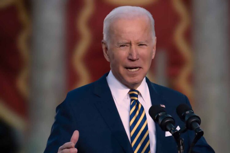 President Biden speaking in Washington, D.C.