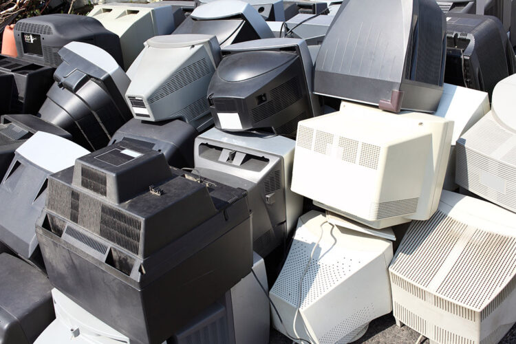 CRT monitor recycling