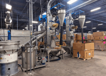 Texas e-scrap company installs e-plastics system