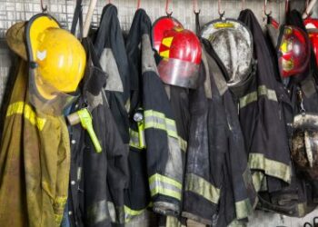 fire at e-scrap facility