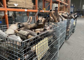 Cat converters recovered by Fremont Police.