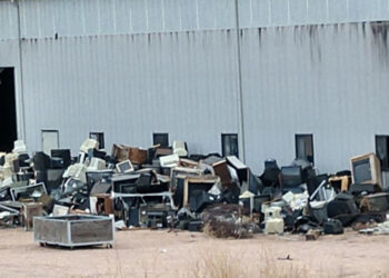 CRT stockpile lingers years after owner’s imprisonment