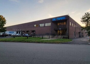Ingram Micro's New Jersey facility exterior.