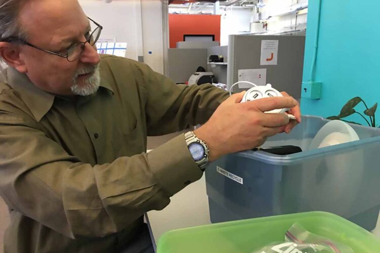Jim Lynch at TechSoup offices.