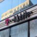 T-Mobile sign on company store.