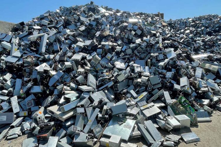 Scrap at the Totall Metal Recycling facility in Kentucky.