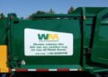 A Waste Management hauling truck.