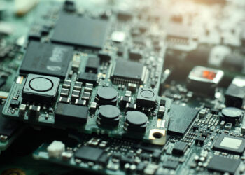 E-scrap for recycling.