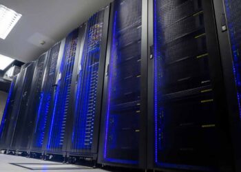 Data center server room