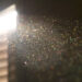 Dust particles floating in the light.