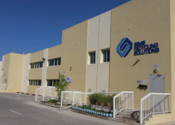 Exterior of Sims Recycling Solutions' Dubai facility.
