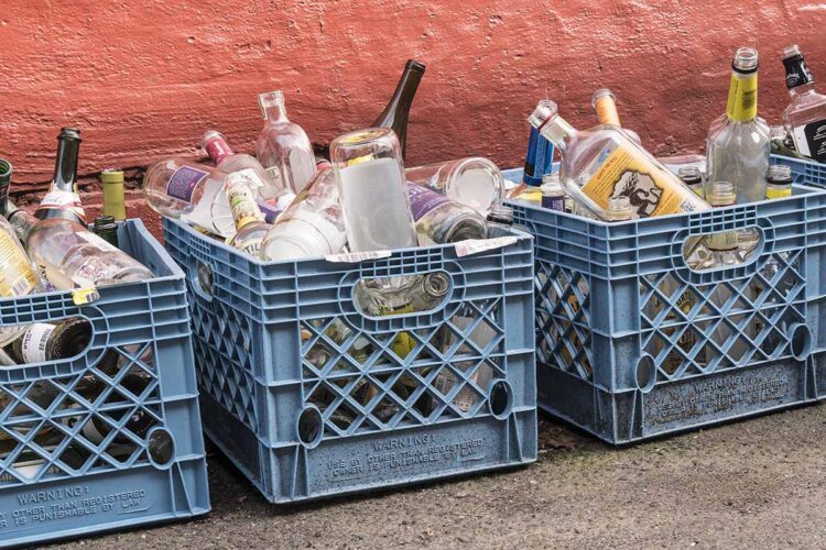 Recycled glass end users lose federal grant funding