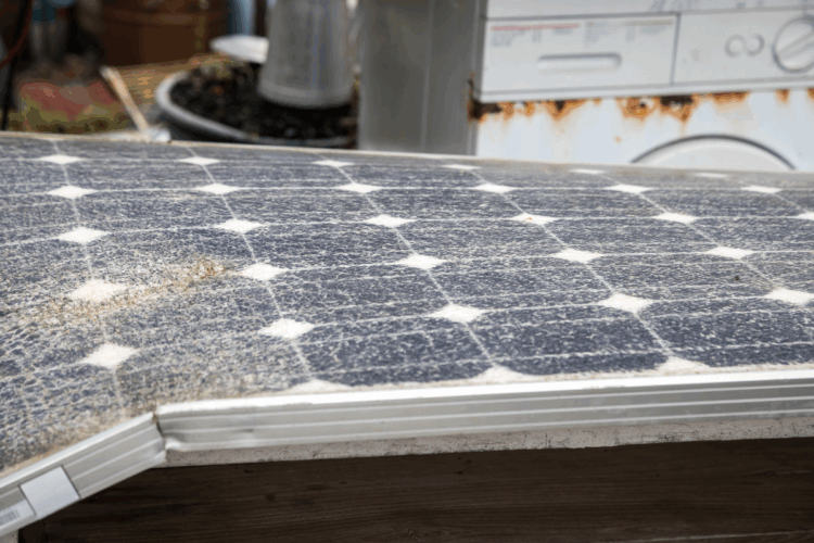 Construction stops at Georgia solar panel recycling plant