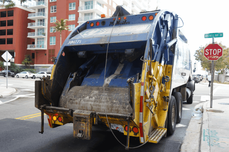 garbage truck miami