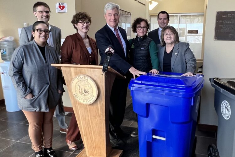 New Providence carts underpin recycling campaign