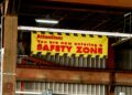 Safety Zone sign at CP Group.
