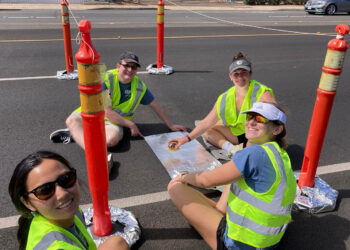 Hawaii trials asphalt made with plastic debris and nets