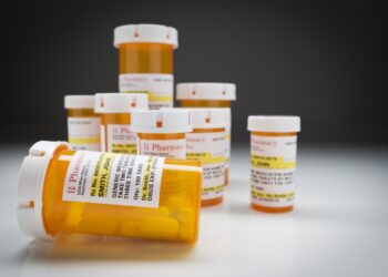 Prescription drug bottles