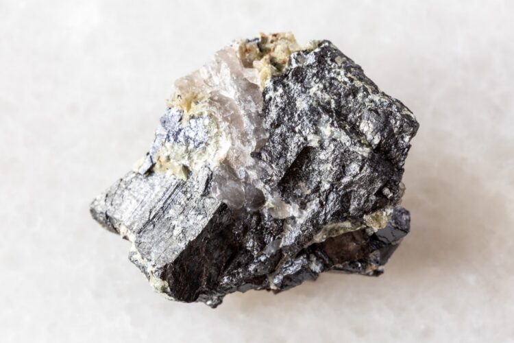 Wolframite ore, the primary ore of tungsten from Altai, Russia