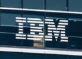 IBM logo on building