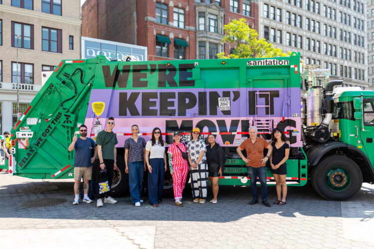NYC, Mack Trucks unveil winning artwork