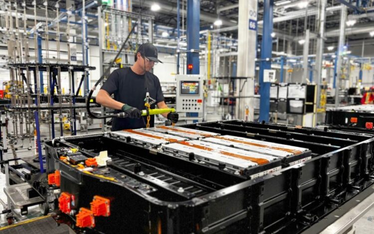 GM launches recycled EV battery line