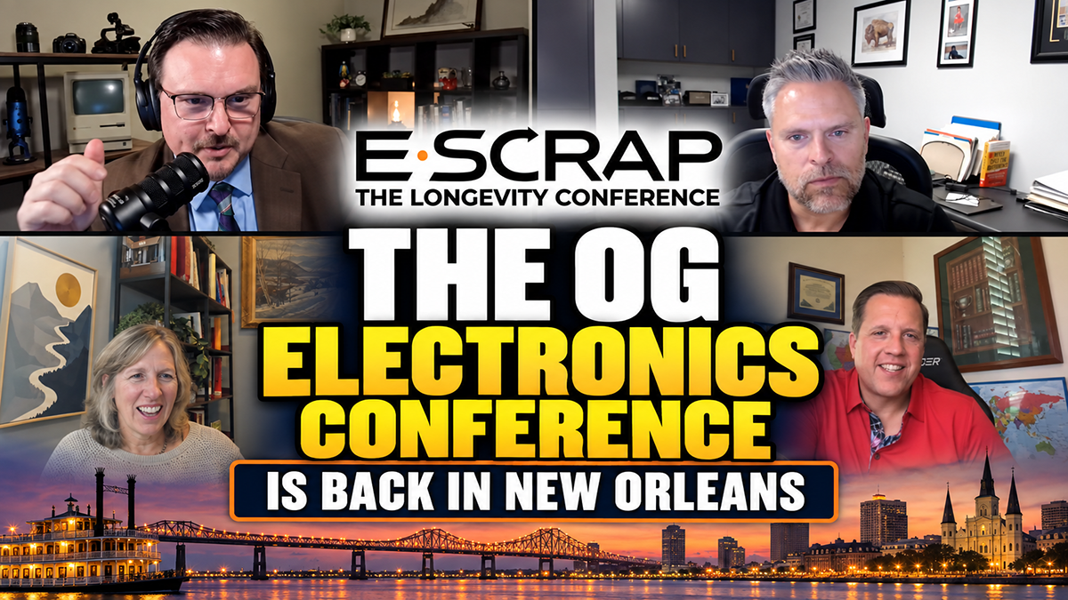 E-Scrap 2026: Why New Orleans is the must-go show