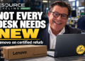 Lenovo: Not every desk needs a new PC